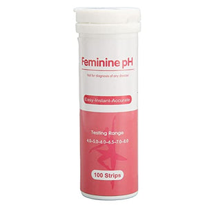 100pcs Vaginal Health PH Test Strips, Accurate Feminine pH Testing for Intimate Health