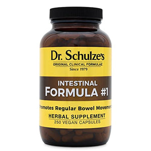 Dr. Schulze's Intestinal Formula #1 | All Natural Bowel Cleanse | Promotes Regular