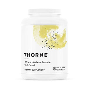 THORNE Whey Protein Isolate - 21 Grams of Easy-to-Digest Whey Protein Powder - NSF