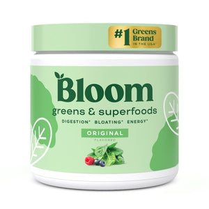 Bloom Nutrition Greens and Superfoods Powder for Digestive Health, Greens Powder