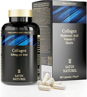 Collagen Capsules 820mg - 180 High Strength Capsules (3 Months Supply)