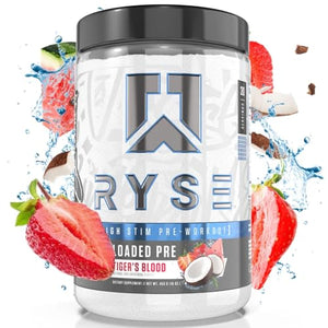 RYSE Up Supplements Loaded Pre Workout Powder Supplement for Men & Women