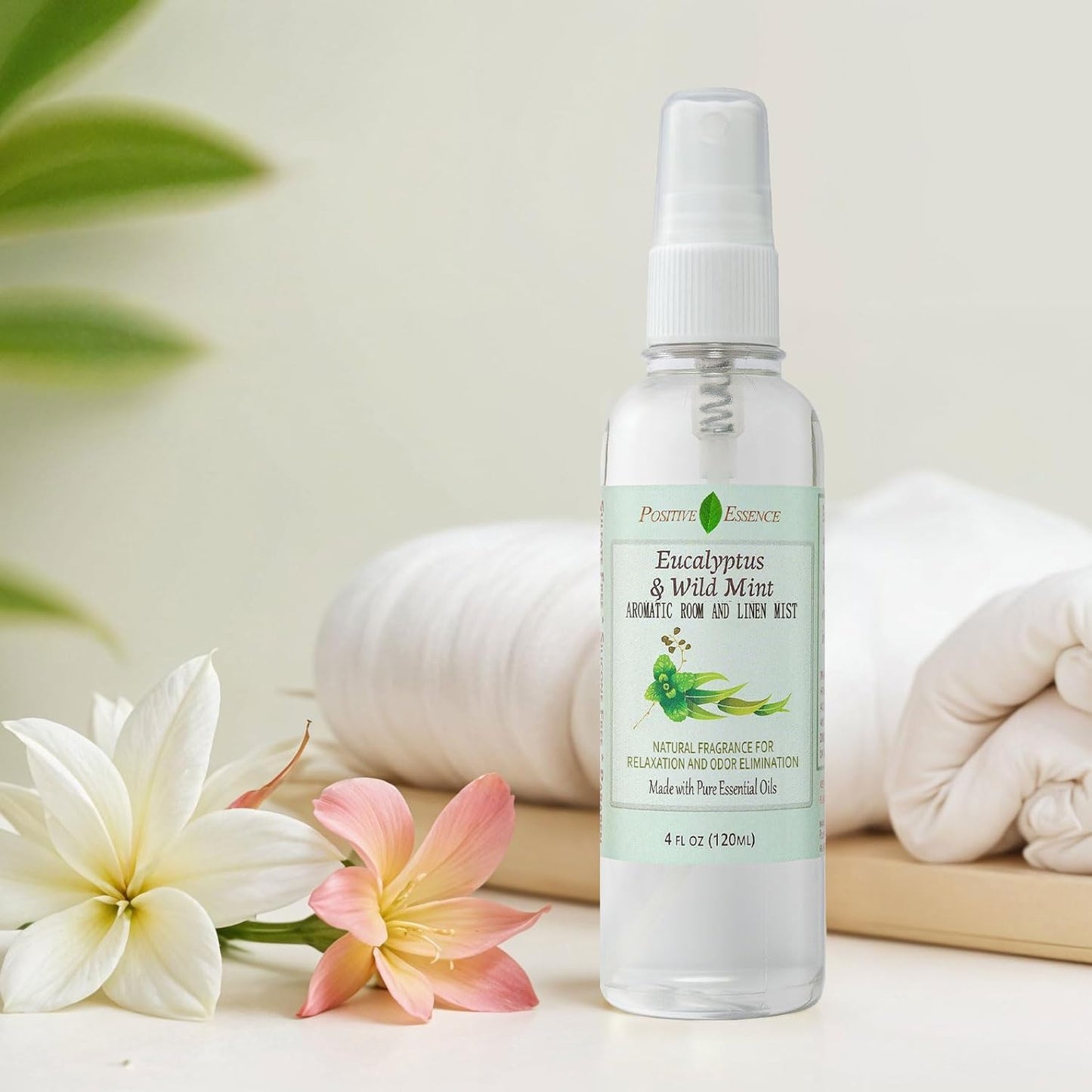 Eucalyptus & Wild Mint Room Spray – Natural Essential Oil Air Freshener, 4oz