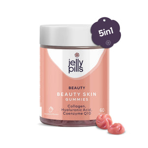 Jelly Pills® Hydrolyzed Collagen Gummies with Hyaluronic Acid and Coenzyme Q10