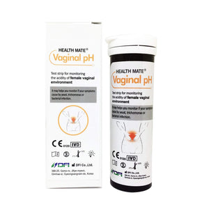 Vaginal Health pH Test Strips Without Swabs - Monitor Vaginal Intimate Health (Pack of 25)