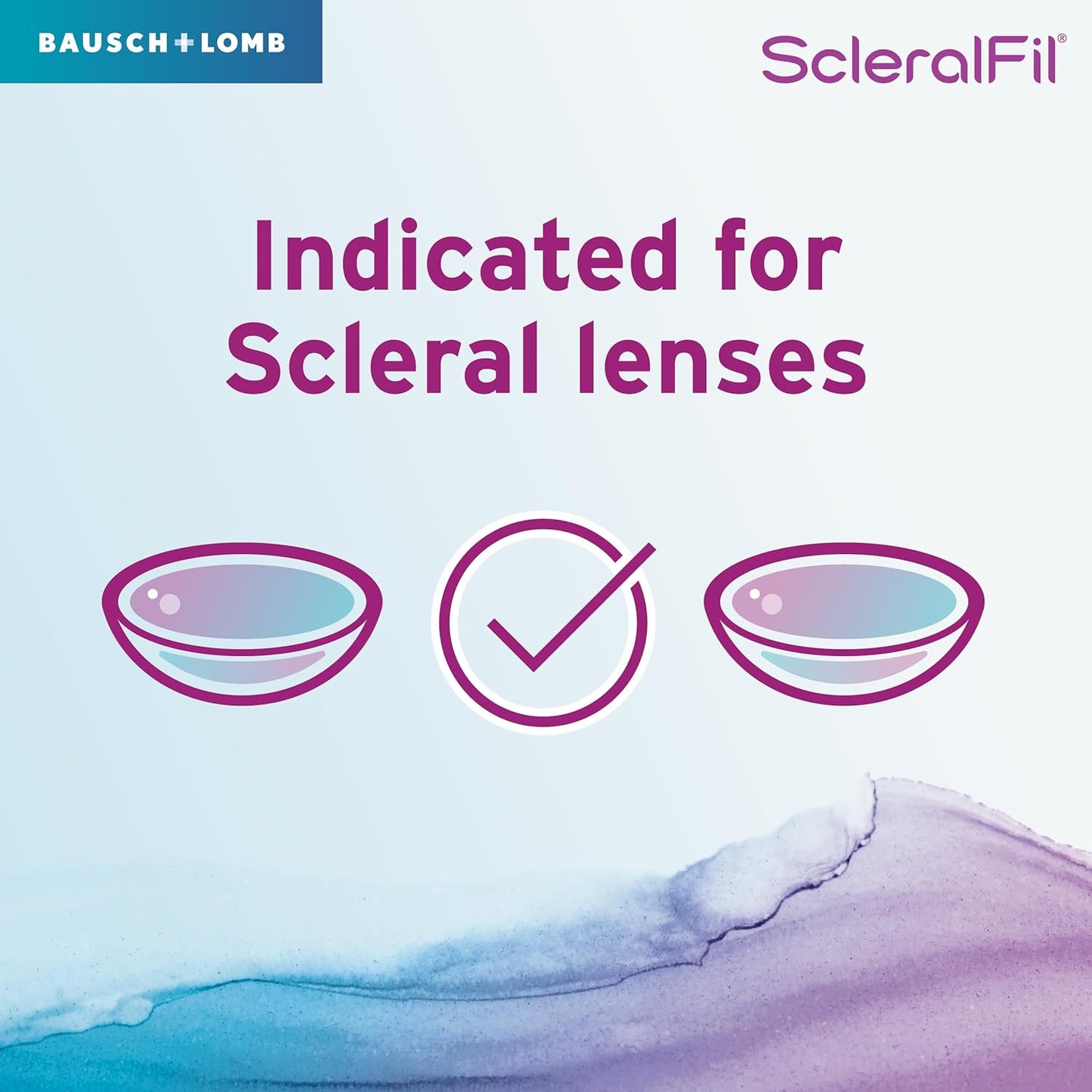 ScleralFil Preservative-Free Saline Solution for Scleral & RGP Lenses, 30 Vials