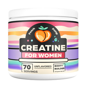Creatine Supplement for Women's Booty Gains - Unflavored Micronized Creatine