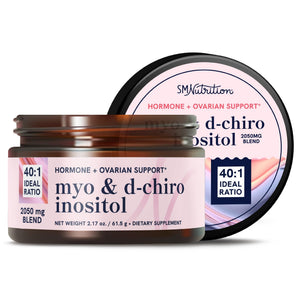Myo-Inositol & D-Chiro Inositol Powder | Hormone Balance for Women | Ideal 40:1 Ratio