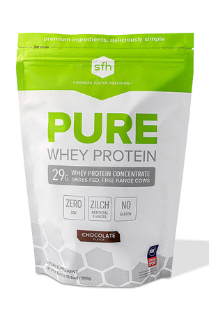 SFH Pure Whey Protein Powder (Chocolate) Best Tasting 100% Grass Fed Whey