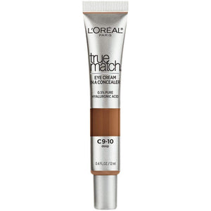 L’Oréal Paris True Match Eye Cream in a Concealer - Shade Deep C9-10 Cool for Very Deep Skin Tones