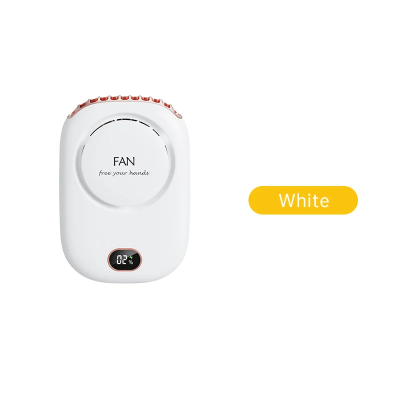 Portable Waist Clip Fan – USB Rechargeable Mini Fan for Travel & Outdoor