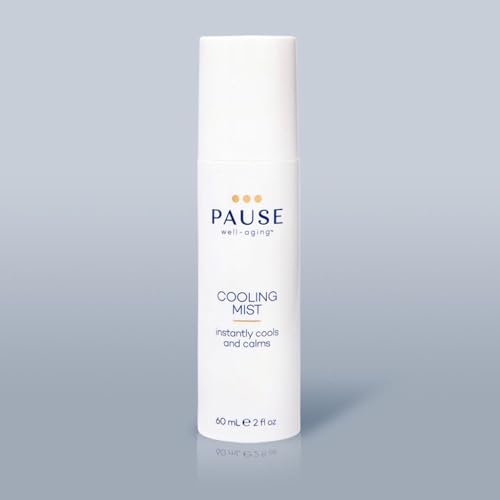 Pause Well Aging Cooling Mist | Calming Mist Spray for Cooling Skin & Stress Relief | Hot Flash Relief