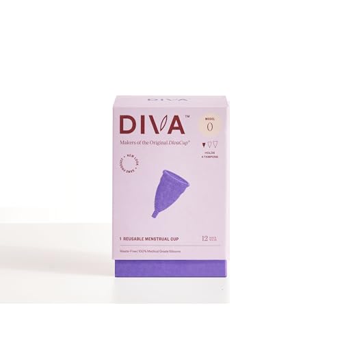 DivaCup - BPA-Free Reusable Menstrual Cup - Leak-Free Feminine Hygiene - Tampon and Pad