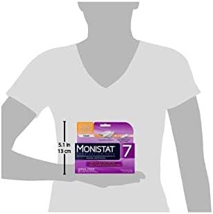 Monistat 7 Simple Cure Feminine Antifungal Cream with RX Strength Cream, 7 Day Treatment Cream