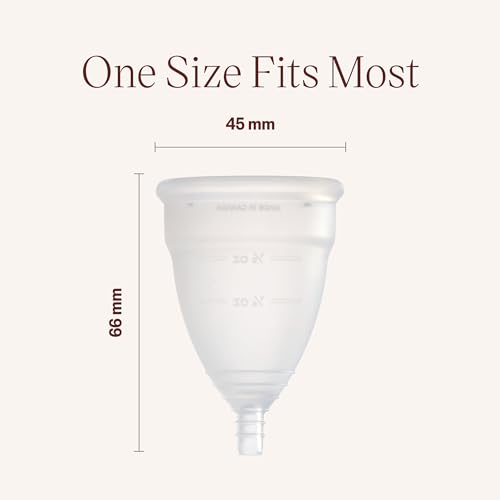 DivaCup - BPA-Free Reusable Menstrual Cup - Leak-Free Feminine Hygiene - Tampon and Pad