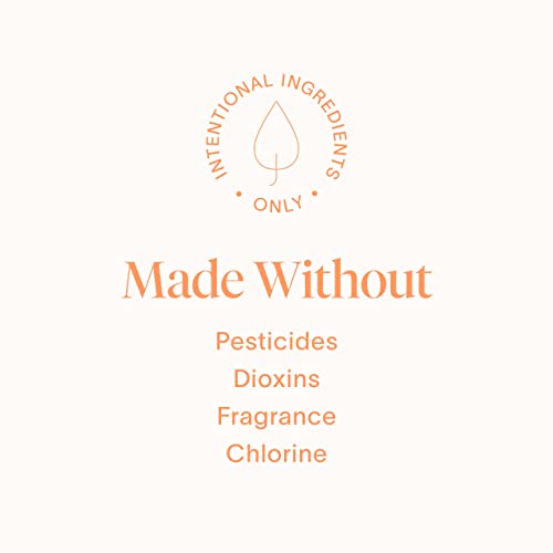 Cora Organic Applicator Tampons | Super Absorbency | 100% Organic Cotton, Unscented