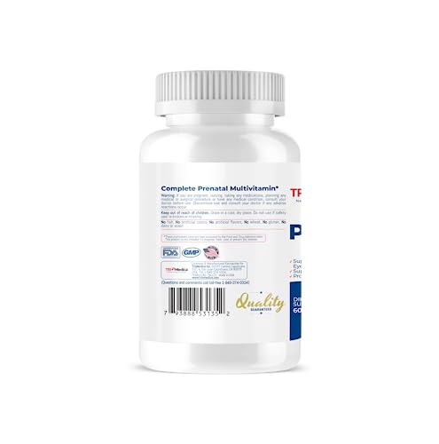 TRIOMEDICA PregnaFast Prenatal Multivitamin Softgels, Supports Healthy Growth, Brain Development