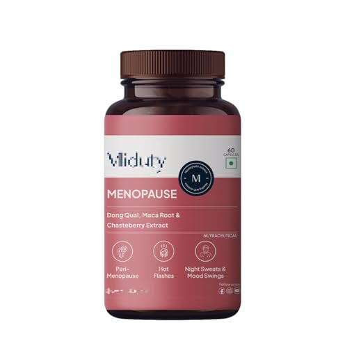 YUJI Menopause Health Supplement - Hormonal Imbalance - Night Sweating - Mood Swings - Bone health