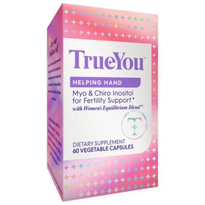 TrueYou Helping Hand-with Caronositol Fertility - Myo & Chiro Inositol for Fertility Support