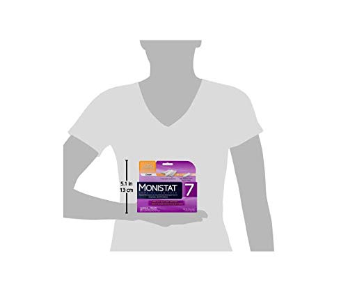 Monistat 7 Day Yeast Infection Treatment for Women, 7 Miconazole Cream Applications with Disposable