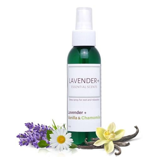 Lavender + Essential Scents - Lavender Chamomile & Vanilla Sleep Spray Collection