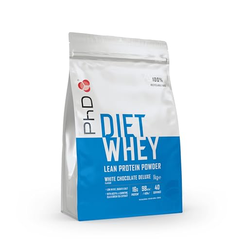 PhD Nutrition Diet Whey Low Calorie Protein Powder, Low Carb, High Protein Lean Matrix