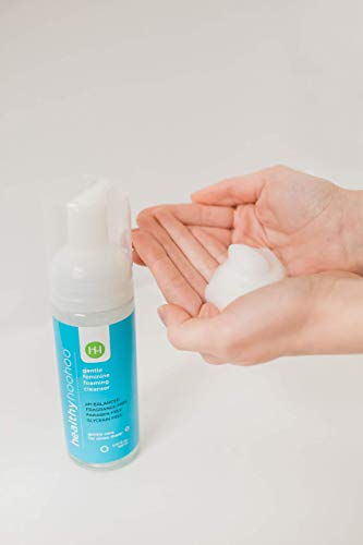 healthy hoohoo Gentle Feminine Foaming Cleanser - All Natural, Paraben- and Fragrance-free (5 fl oz)