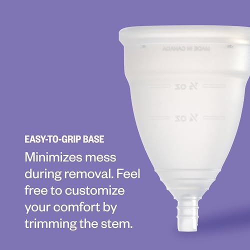 DivaCup - BPA-Free Reusable Menstrual Cup - Leak-Free Feminine Hygiene - Tampon and Pad
