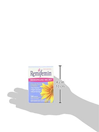 Enzymatic Therapy Remifemin Estrogen-Free Menopause Relief, 120 Tablets - Pack of 2