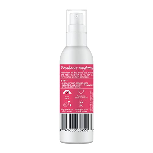Summer's Eve Refresher Mist, Feminine Spray Reduces Odor, Blissful Escape, Body Spray for Women