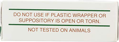 Tea Tree Therapy Vaginal Suppositories with Oil, 6 Count, White