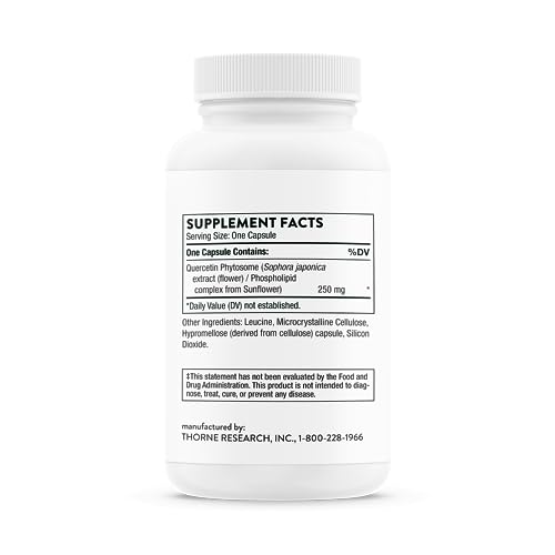 THORNE Quercetin Phytosome - Exclusive Phytosome Complex for Immune Health