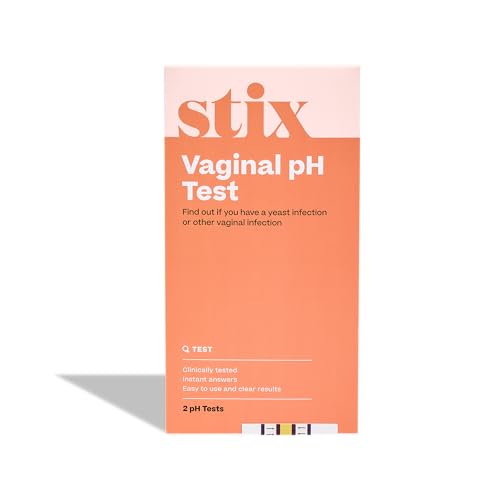Stix Vaginal pH Tests 2 Pack | Monitor Intimate Health | Easy to Use & Accurate Women’s Acidity