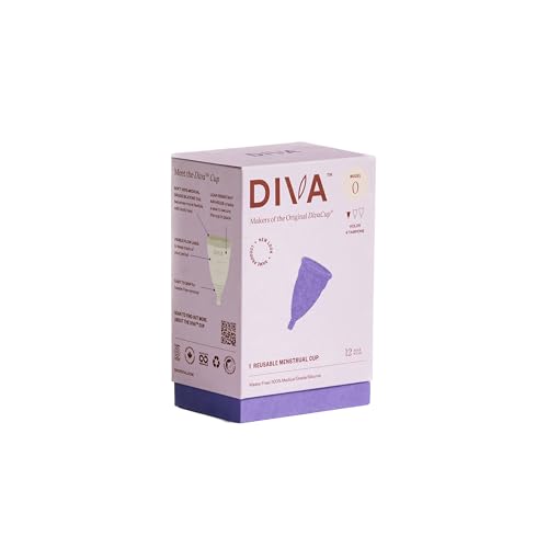 DivaCup - BPA-Free Reusable Menstrual Cup - Leak-Free Feminine Hygiene - Tampon and Pad