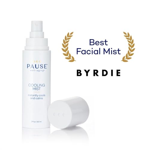 Pause Well Aging Cooling Mist | Calming Mist Spray for Cooling Skin & Stress Relief | Hot Flash Relief