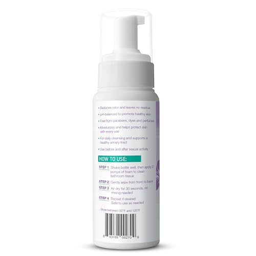 Theraworx Harmony Daily Feminine Care Foam, Gentle Daily Cleansing Fragrance Free, Reduces Odor