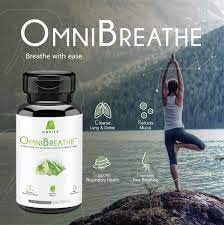 OmniBreathe for Lung Cleanse Detox Respiratory Wellness - Help Reduce Mucus & Cough for All Kinds