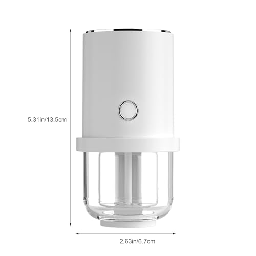 Fufafayo Commercial Smell Machine Oil Diffuser Essential Oil Capacity 55ml Waterless Essential Oil Diffuser