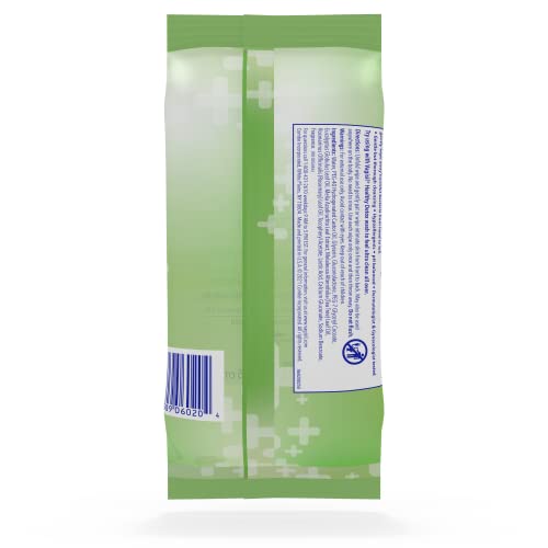 Vagisil Wipes for All Over Cleaning, Health Detox, Formulated with Essential Oils, 20 Wipes