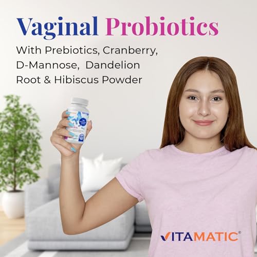 Vitamatic Vaginal Probiotics 20 Billions for Women pH Balance & Odor Control