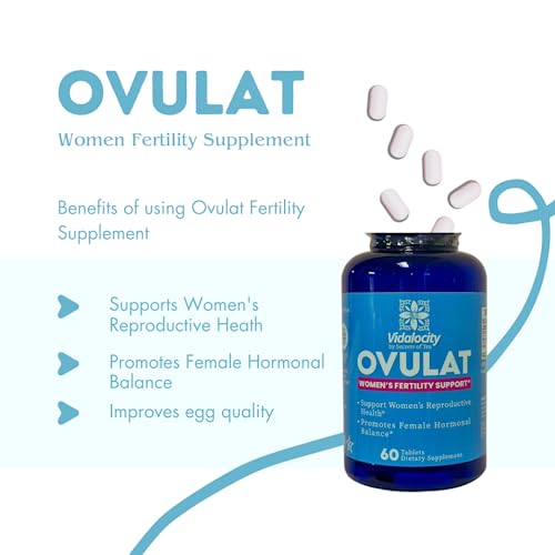 Secrets Of Tea Vidalocity Women's Fertility Support - Natural Blend with D-Chiro-Inositol