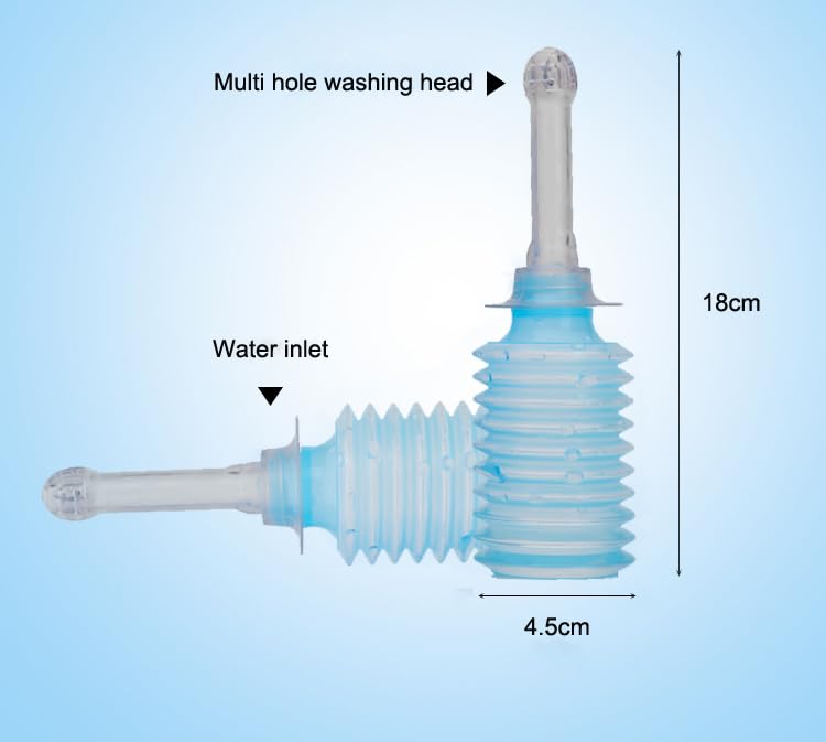 Wolfbeam Irrigator Cleaning Products for Women Enema Bulb Syringe Vaginal Cleaner Enema Cleanser