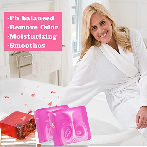 Yoni Soap Bars Yoni Wash Set Of 4, Feminine Wash Ph Balance for Women Vaginial Deodorants