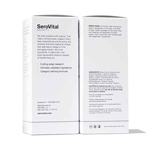 SeroVital Hair Regeneres Advanced Healthy Hair Growth Bundle
