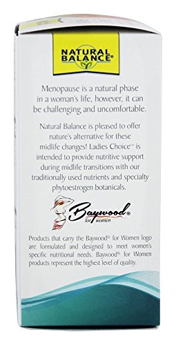 Natural Balance Ladies Choice Menopause Support | Hormone Balance Formula with PhytoEstrogens
