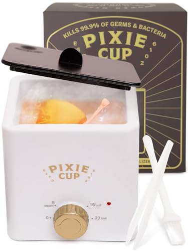 Pixie Menstrual Cup & Disc Boiler Sterilizer - Easily Submerge & Clean Your Period Cup in Boiling Water