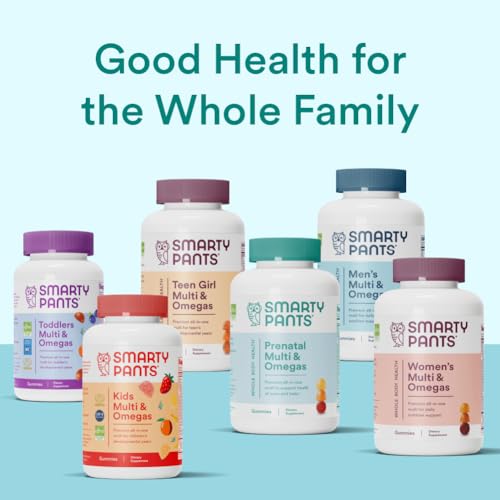 SmartyPants Prenatal Vitamins for Women, Multivitamin Gummies: Omega 3 Fish Oil (EPA/DHA)