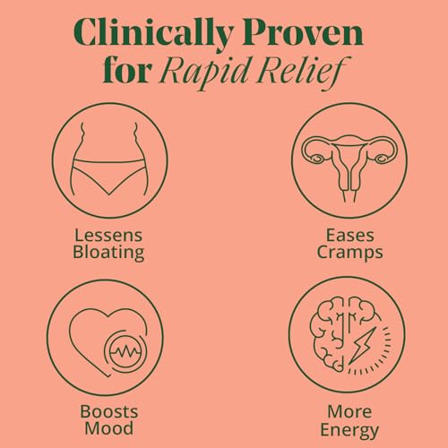 PMS & Period Relief - Menstrual Cramp Relief: No More Period Cramps, Mood Swings, or Bloating