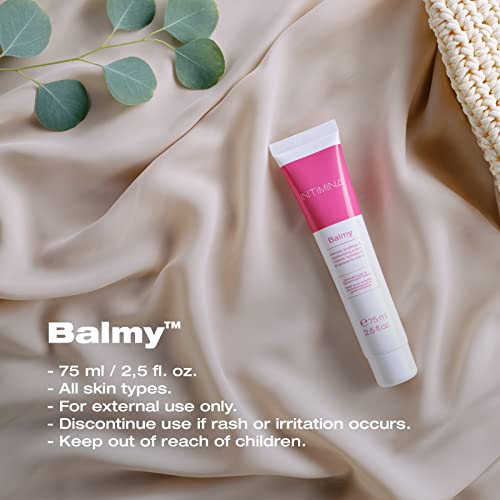 INTIMINA Balmy - Vaginal Moisturizer and Lubricant, Intimate Soothing and Moisturizing Cream
