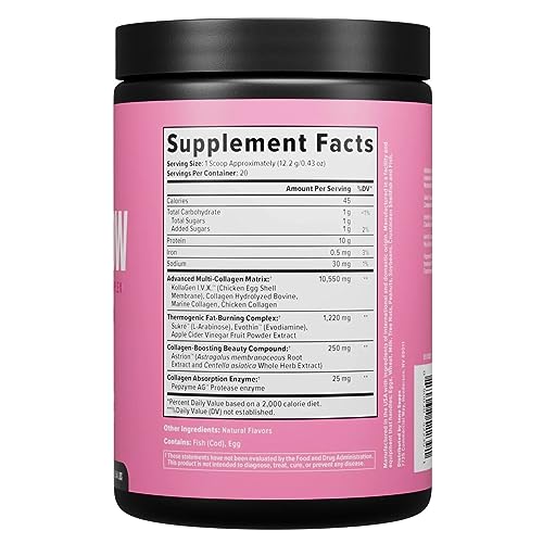 InnoSupps Inno Glow Collagen Blend Infusion for Beauty & Wellness (Strawberry Margarita)